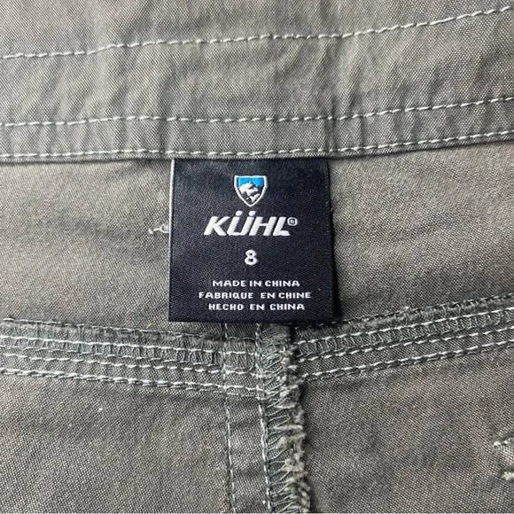 Kuhl Women's Cargo Shorts Size 8 Hiking Trail Outdoor Utility Adventure - Picture 3 of 4